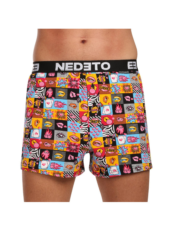 Nedeto Két darabos szett - Nedeto többszínű férfi alsónadrág