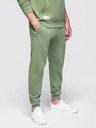 Ombre Clothing Férfi melegítő szett pamutból pulóver + jogger nadrág - zöld V3 Z121 Ombre Clothing