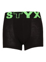 Styx Gyerek boxer Styx sportgumi fekete