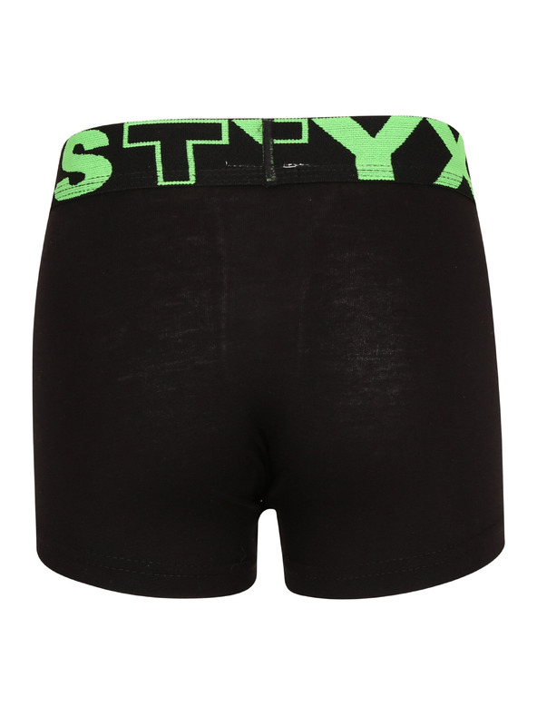 Styx Gyerek boxer Styx sportgumi fekete