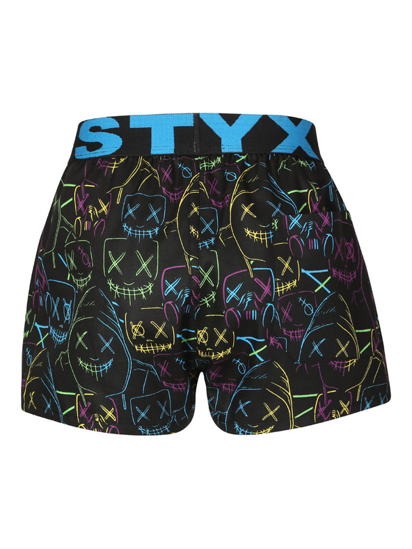 Styx Három darabos szett - gyerek boxer Styx art sportgumi többszínű