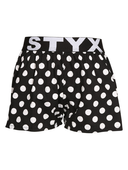 Styx Gyerek boxer rövidnadrág Styx art sport gumi pöttyös