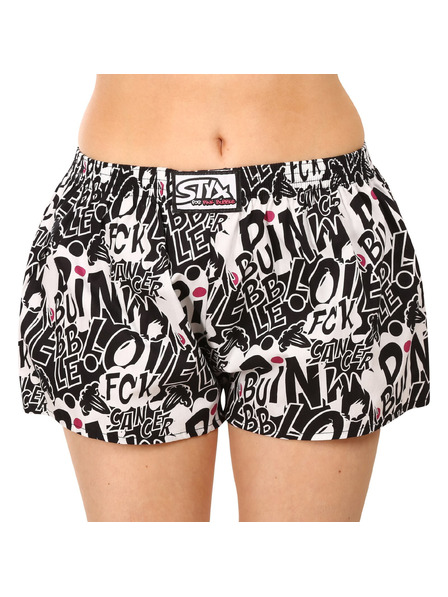 Styx Női boxeralsó Styx art klasszikus gumi Pink Bubble