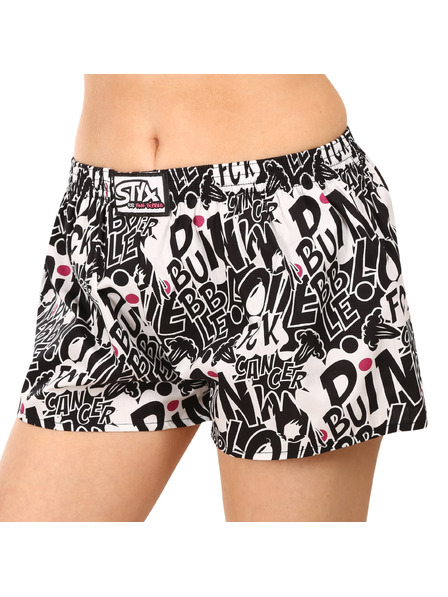 Styx Női boxeralsó Styx art klasszikus gumi Pink Bubble