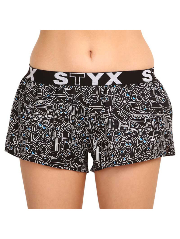 Styx Női Styx art sportnadrág gumifirka doodle női Styx art sportnadrág