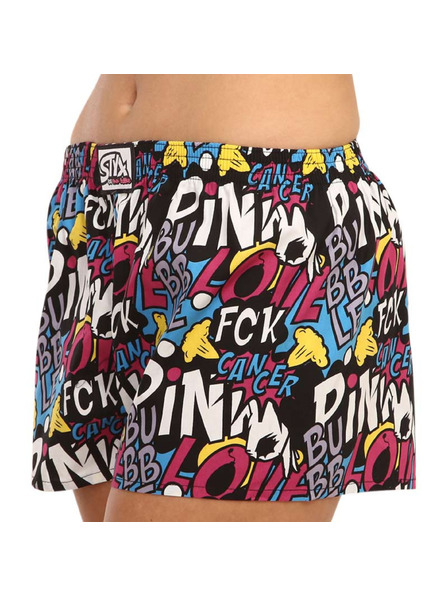 Styx Női boxeralsó Styx art klasszikus gumi Pink Bubble