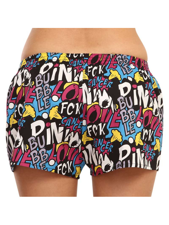 Styx Női boxeralsó Styx art klasszikus gumi Pink Bubble