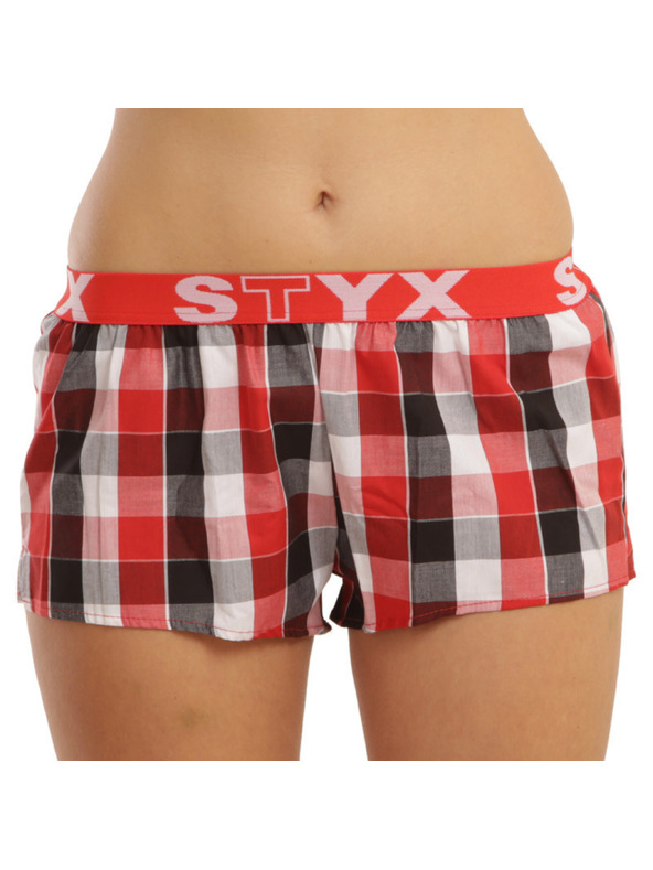 Styx Öt darabos szett - női boxeralsó Styx sportív gumi többszínű