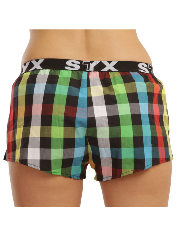 Styx Öt darabos szett - női boxeralsó Styx sportív gumi többszínű