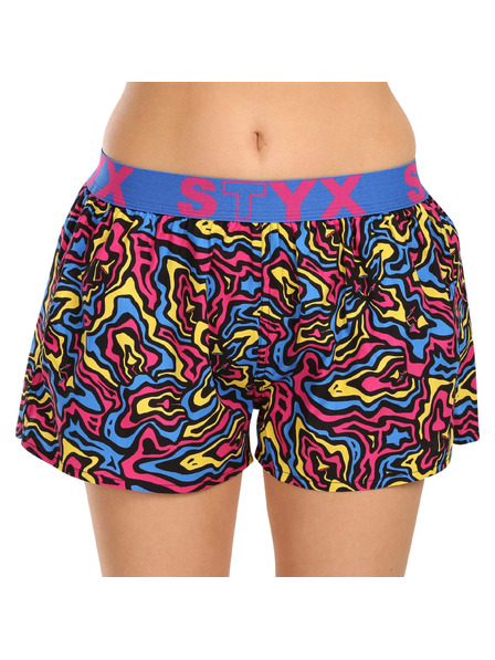 Styx Női boxeralsó Styx art sportív gumi mushrooms