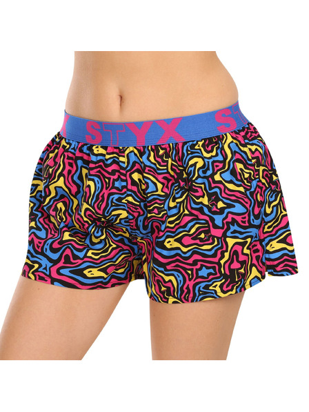 Styx Női boxeralsó Styx art sportív gumi mushrooms