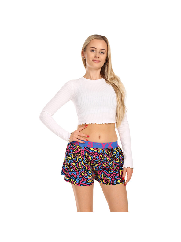 Styx Női boxeralsó Styx art sportív gumi mushrooms