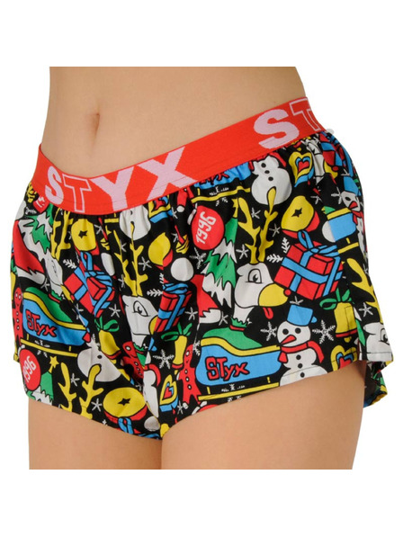 Styx Női boxeralsó Styx art sportív gumi Karácsony
