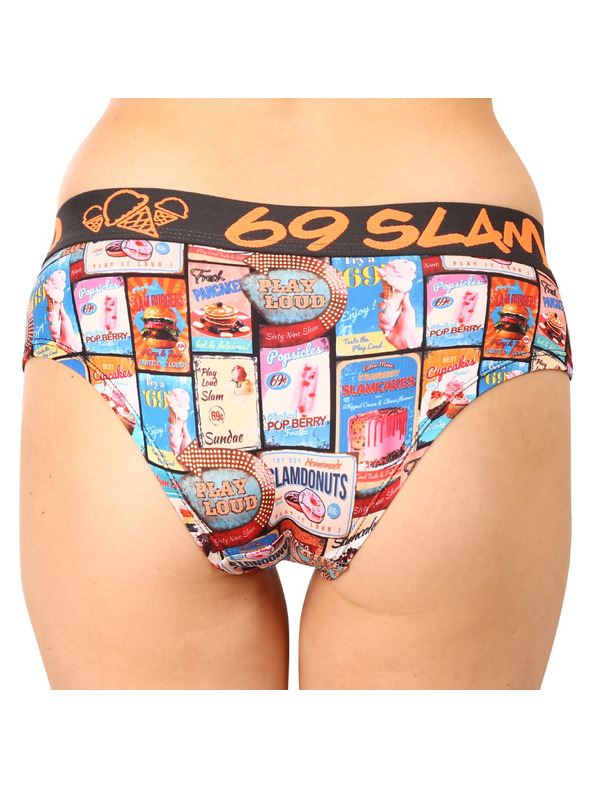 69slam Női boxeralsó 69SLAM vintage food sign