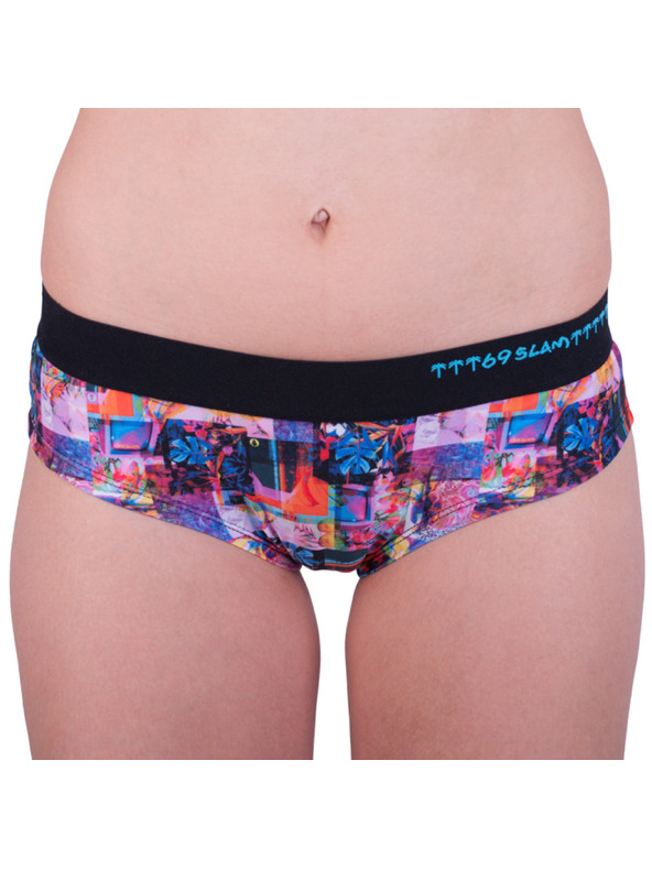 69slam Női boxeralsó 69SLAM boxer tropical glitch
