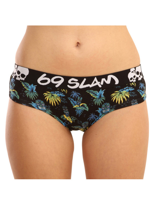 69slam Női boxeralsó 69SLAM bamboo tiki face