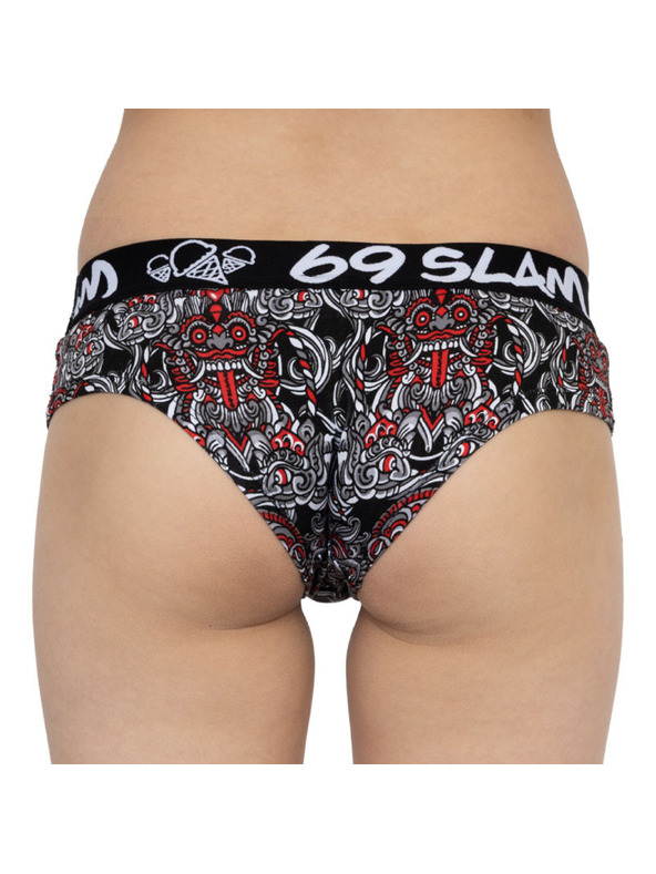 69slam Női boxeralsó 69SLAM boxer bamboo totem mask