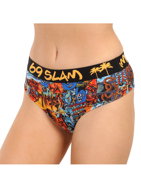 69slam Női boxeralsó 69SLAM grafitty luna