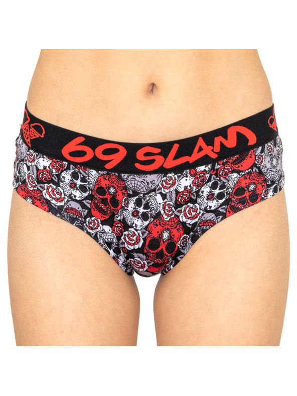69slam Női boxeralsó 69SLAM boxer bamboo red sugar crane