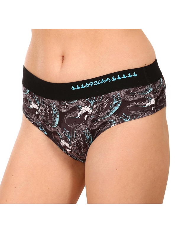 69slam Női boxeralsó 69SLAM moon dragon blue