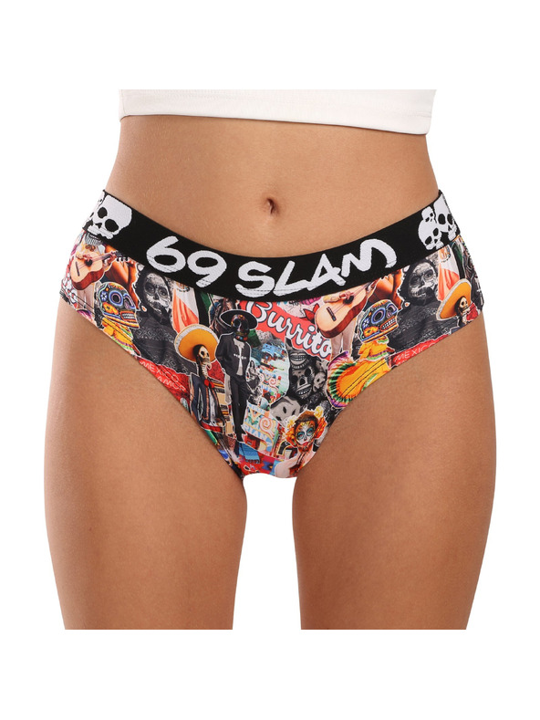 69slam Női alsónadrág 69SLAM luna MEXICOLLAGE