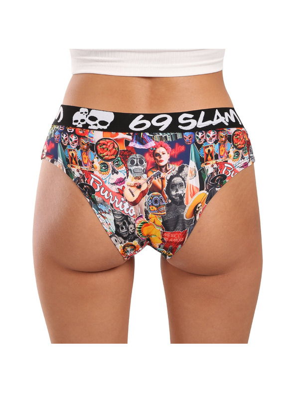 69slam Női alsónadrág 69SLAM luna MEXICOLLAGE