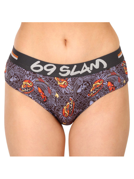 69slam Női alsónadrág 69SLAM mayan head luna