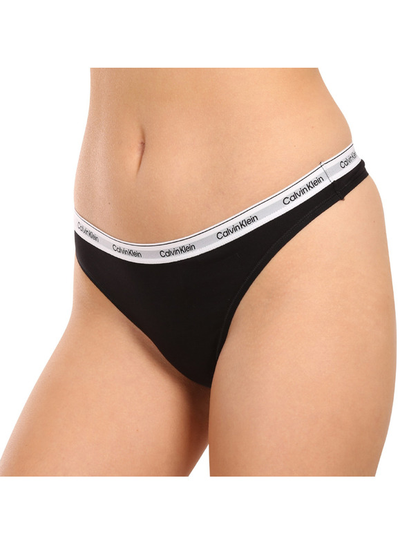 Calvin Klein Háromrészes szett - női tanga Calvin Klein fekete
