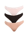 Calvin Klein Három darabos készlet - női tanga Calvin Klein többszínű