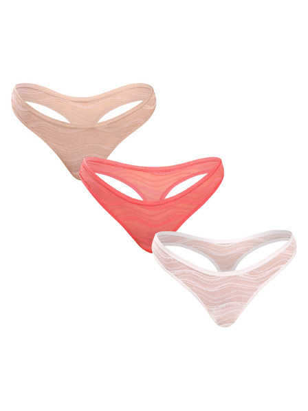 Calvin Klein Háromrészes szett - női tanga Calvin Klein többszínű