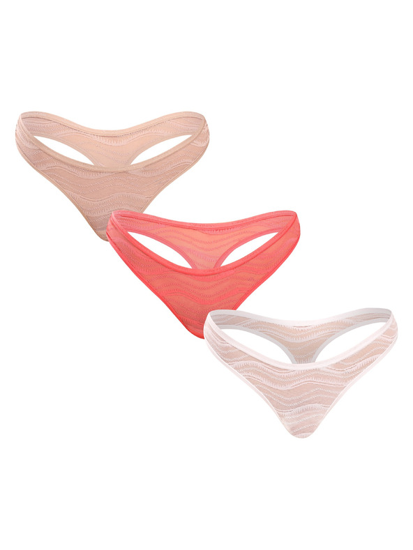 Calvin Klein Háromrészes szett - női tanga Calvin Klein többszínű