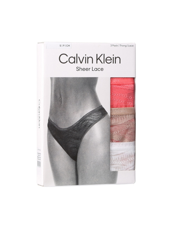 Calvin Klein Háromrészes szett - női tanga Calvin Klein többszínű