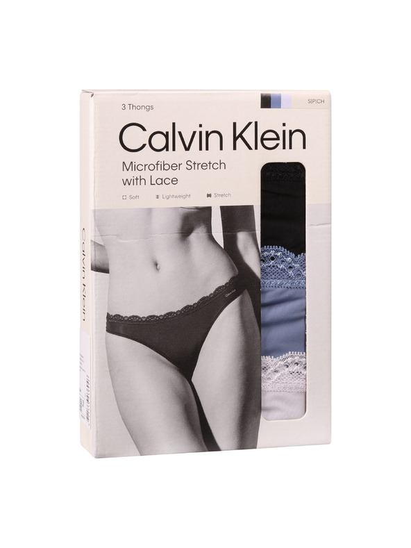 Calvin Klein Háromrészes szett - női tanga Calvin Klein többszínű