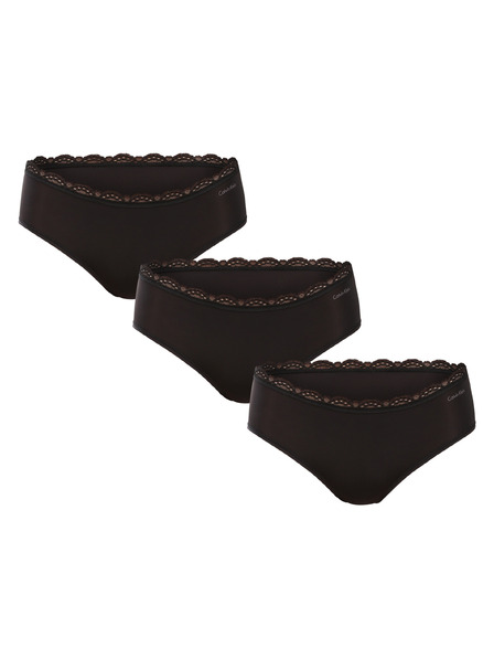 Calvin Klein Három darabos készlet - női bugyi Calvin Klein fekete