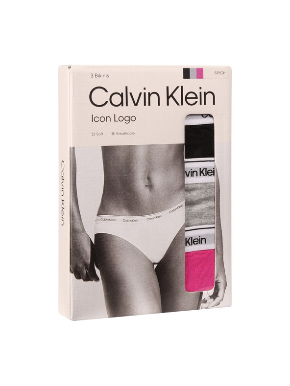 Calvin Klein Három darabos készlet - női bugyi Calvin Klein többszínű