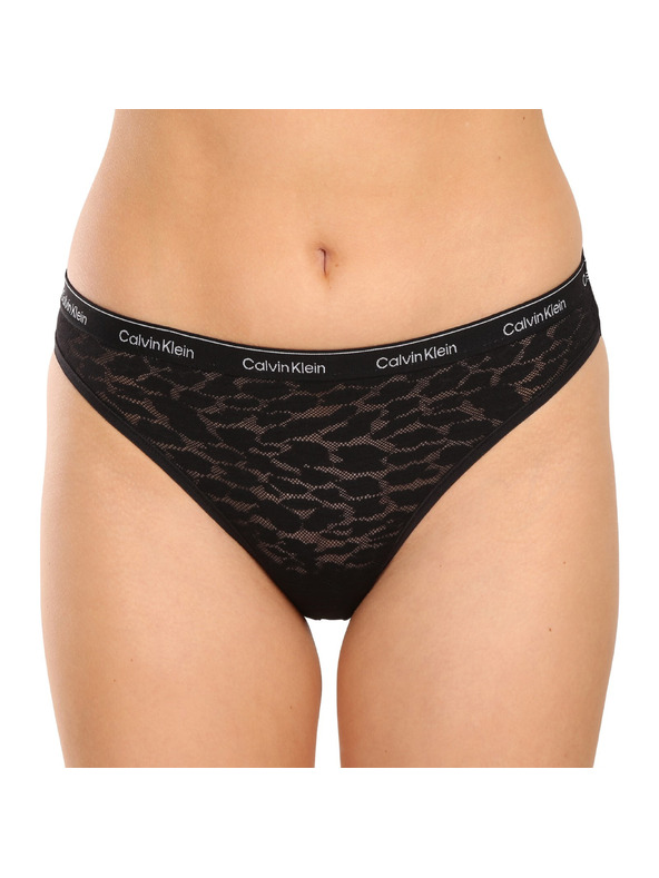 Calvin Klein Három darabos készlet - női bugyi Calvin Klein fekete