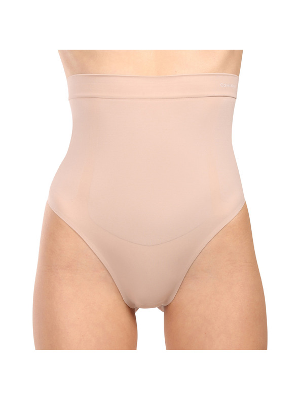 Calvin Klein Női shapingos tanga Calvin Klein bézs