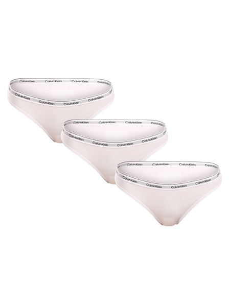Calvin Klein Három darabos készlet - női bugyi Calvin Klein fehér
