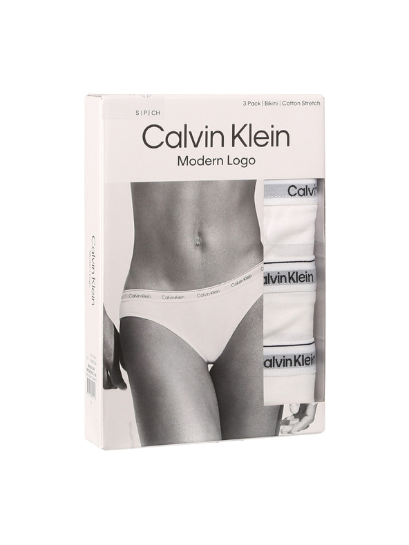 Calvin Klein Három darabos készlet - női bugyi Calvin Klein fehér