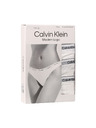 Calvin Klein Három darabos készlet - női tanga Calvin Klein fehér