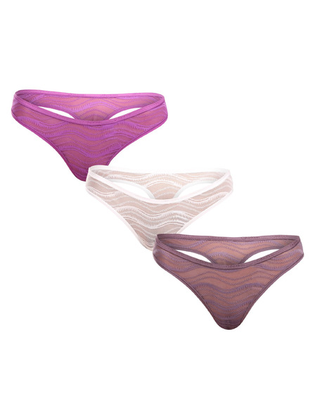 Calvin Klein Háromrészes szett - női tanga Calvin Klein többszínű