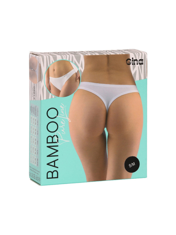 Gina Gina bambusz női tanga fekete