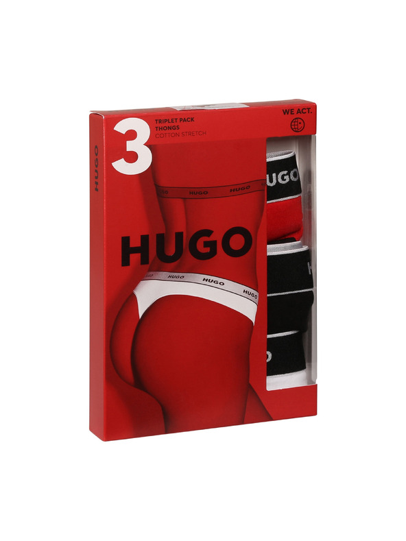 HUGO Három részes szett - HUGO női tanga többszínű