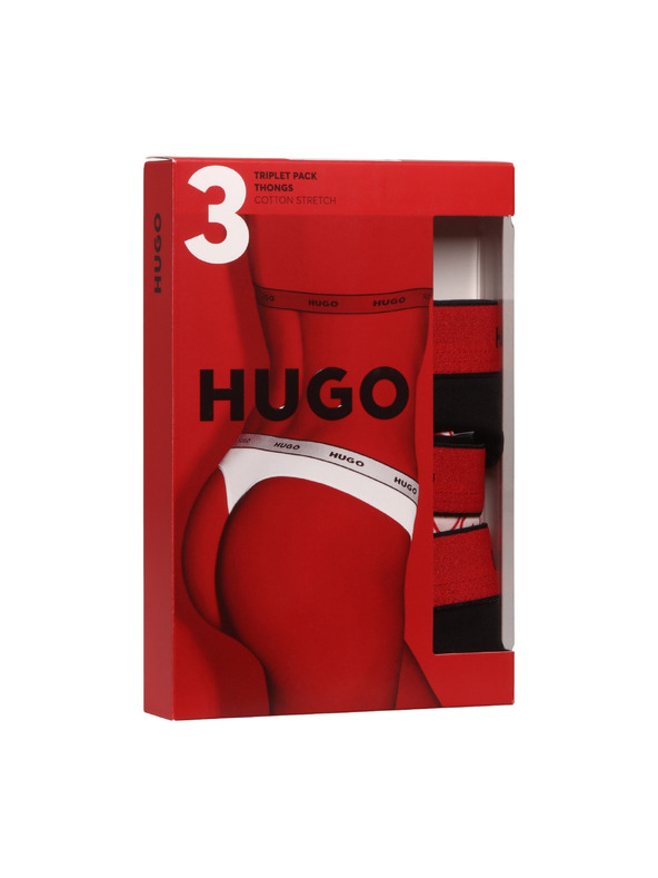 HUGO Három részes szett - HUGO női tanga többszínű