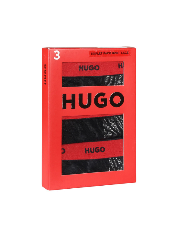 HUGO Háromdarabos csomag - HUGO női alsónadrág többszínű