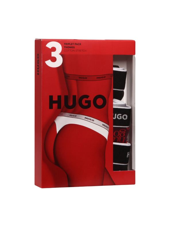 HUGO Három részes szett - HUGO női tanga többszínű