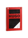HUGO Háromdarabos csomag - HUGO női tanga fekete