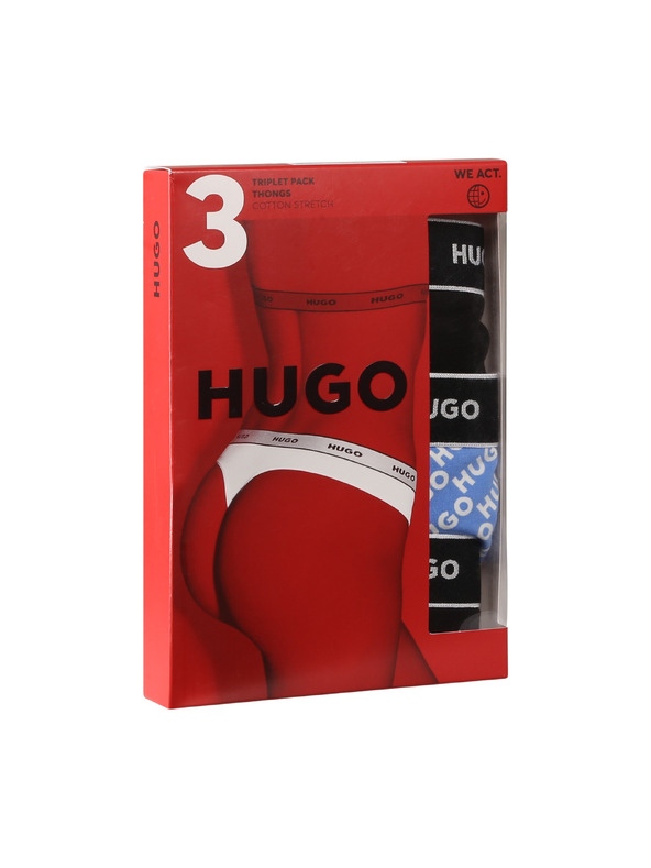 HUGO Három részes szett - HUGO női tanga többszínű