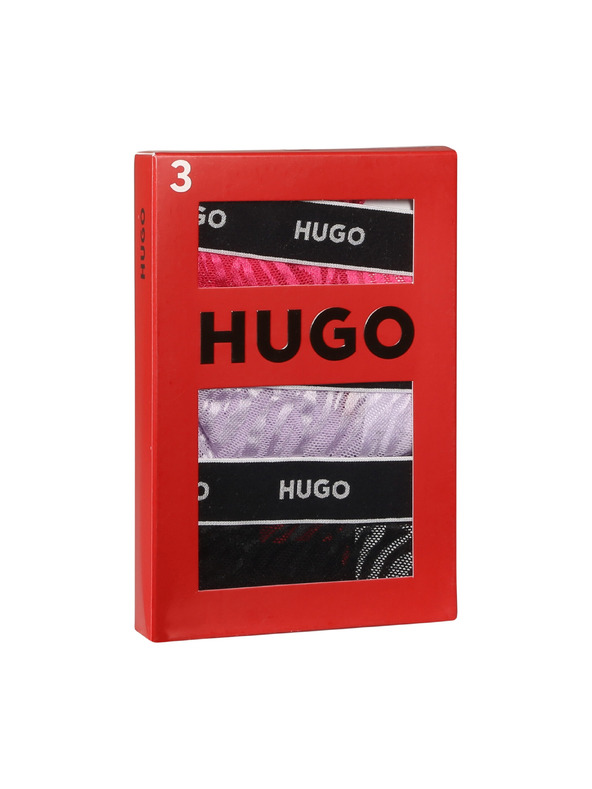 HUGO Háromdarabos csomag - HUGO női alsónadrág többszínű