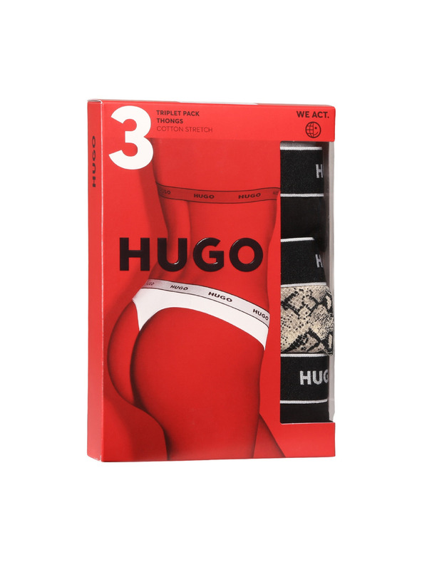 HUGO Három részes szett - HUGO női tanga többszínű